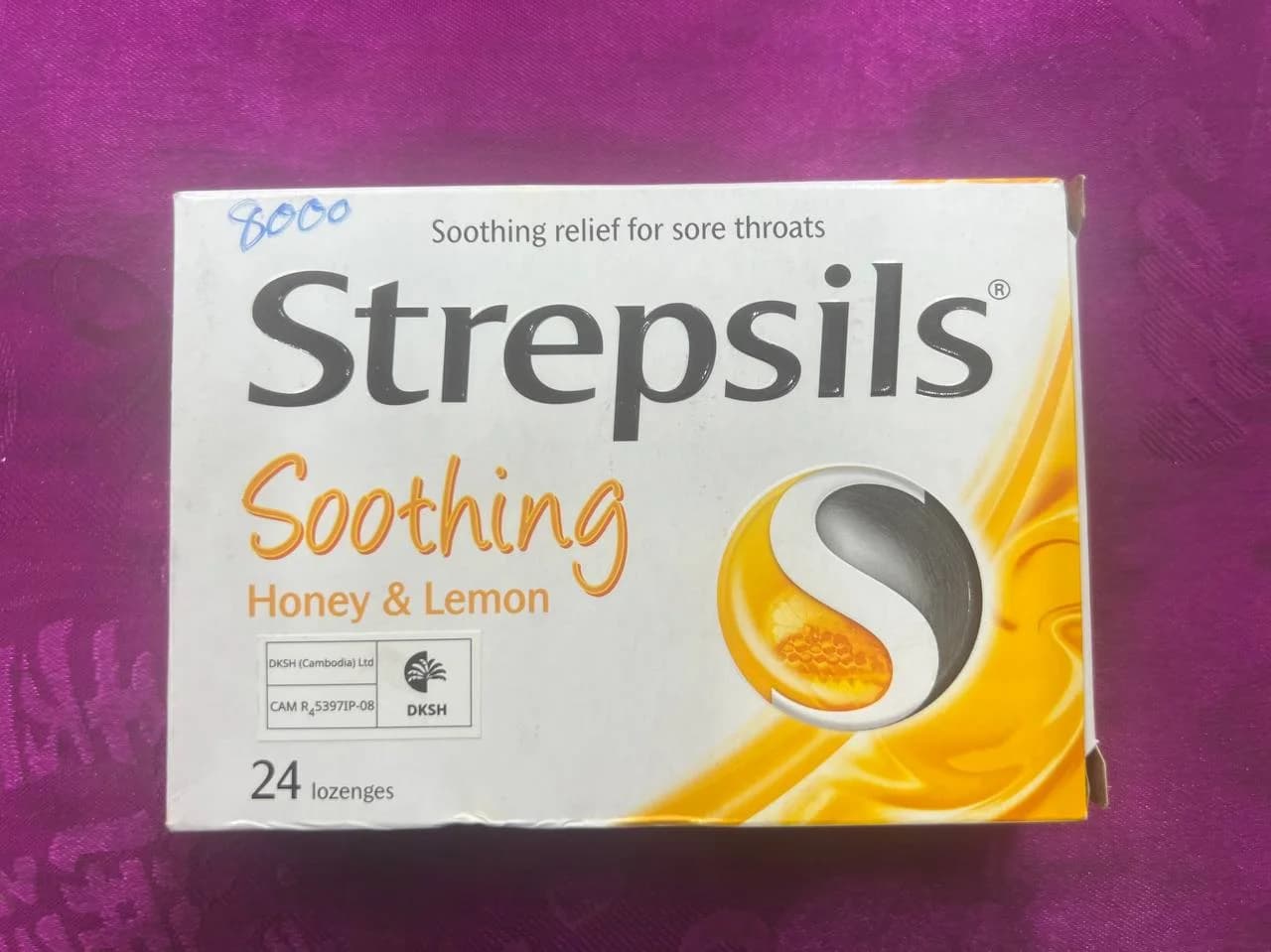 Strepsils Soothing Not available