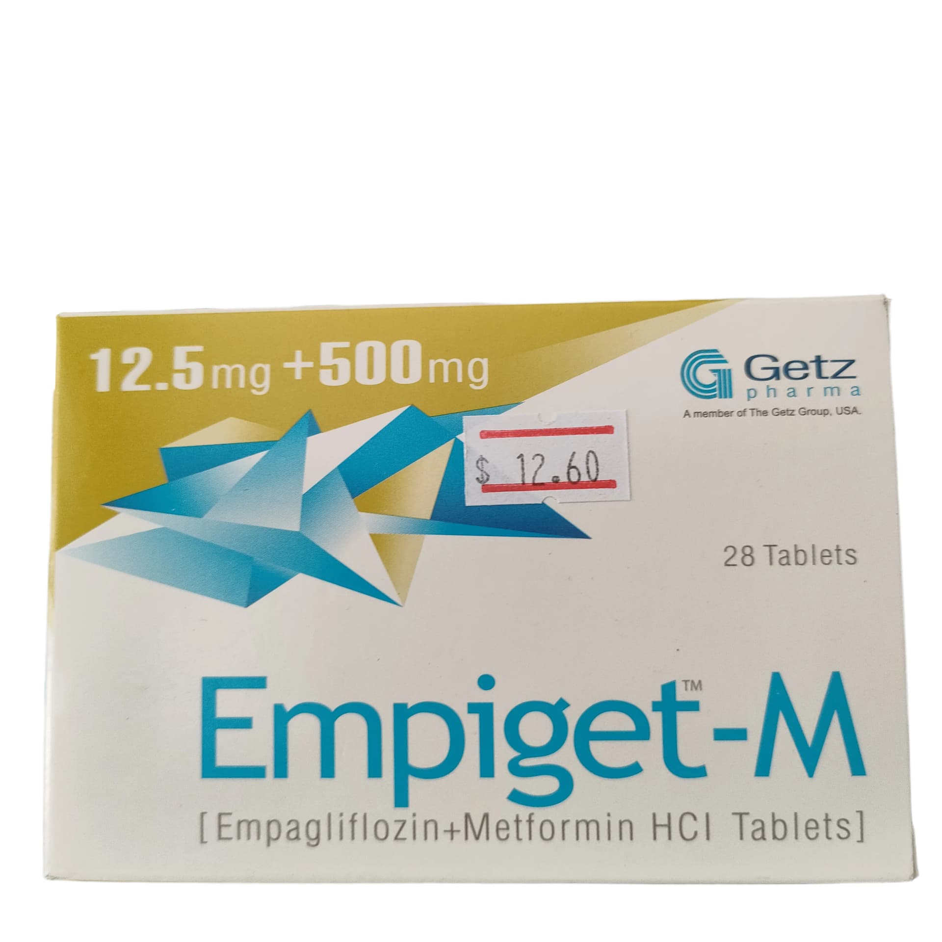 Empiget-M 12.5 mg / 500 mg