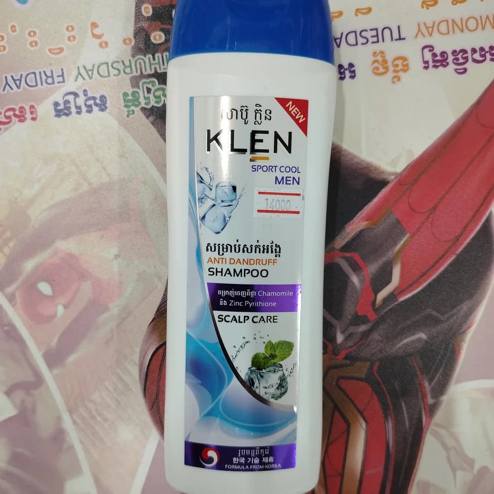 KLEN Sport Cool Men Anti-Dandruff Shampoo