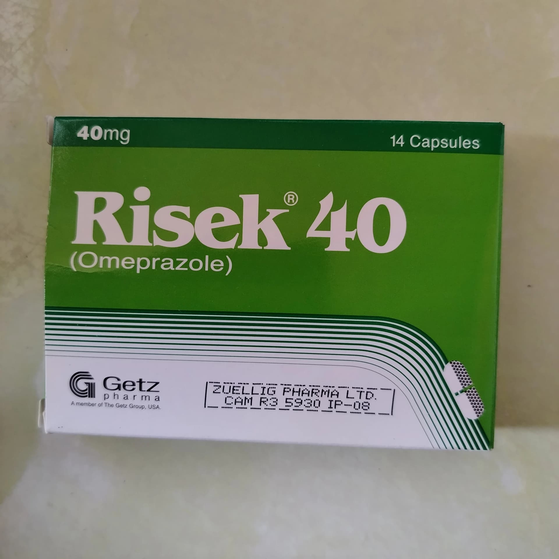 Risek 40 40 mg