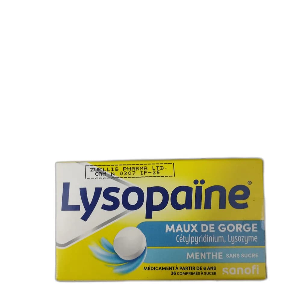 Lysopaïne 1.5 mg / 520000 FIP-Units