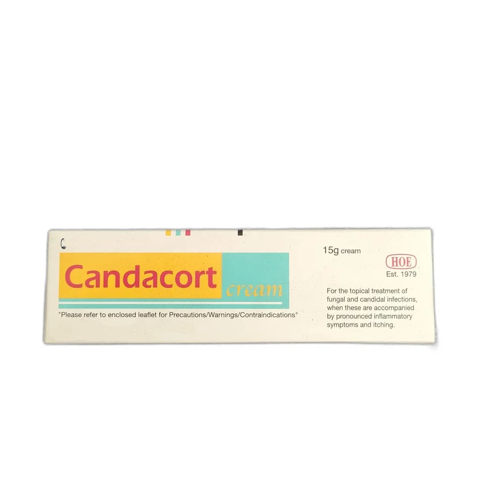 Candacort Cream Clotrimazole 1.0% w/w + Hydrocortisone 1.0% w/w