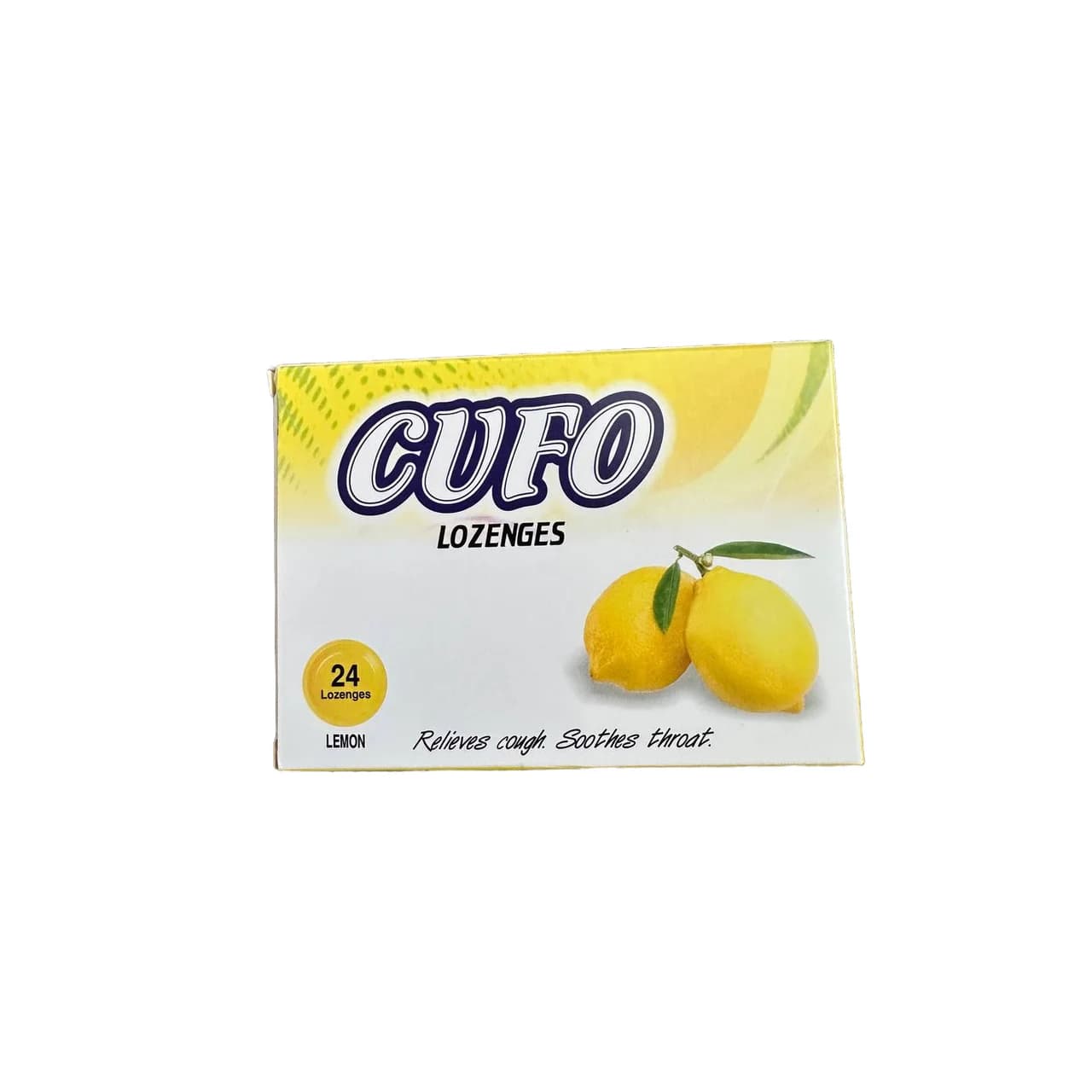 Cufo Lozenges Lemon 2,4-Dichlorobenzyl alcohol 1.2 mg + Amylmetacresol 0.6 mg per lozenge