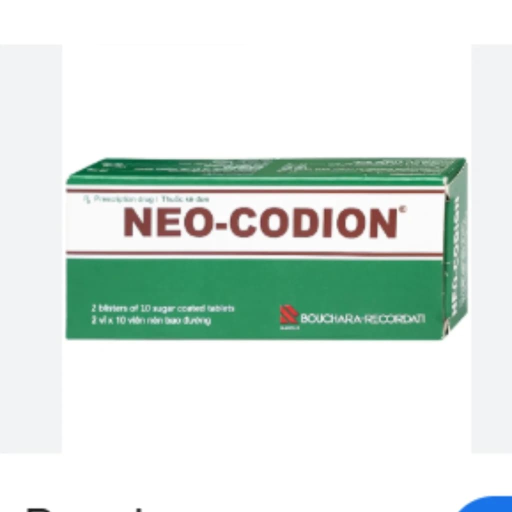 Neo-Codion Codeine Tablets 30 tablets