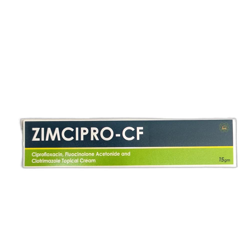 Zimcipro-CF 0.5% / 0.025% / 1.0% w/w