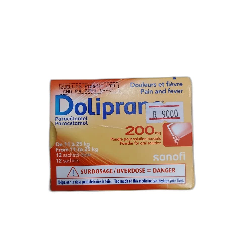 Doliprane 200 mg