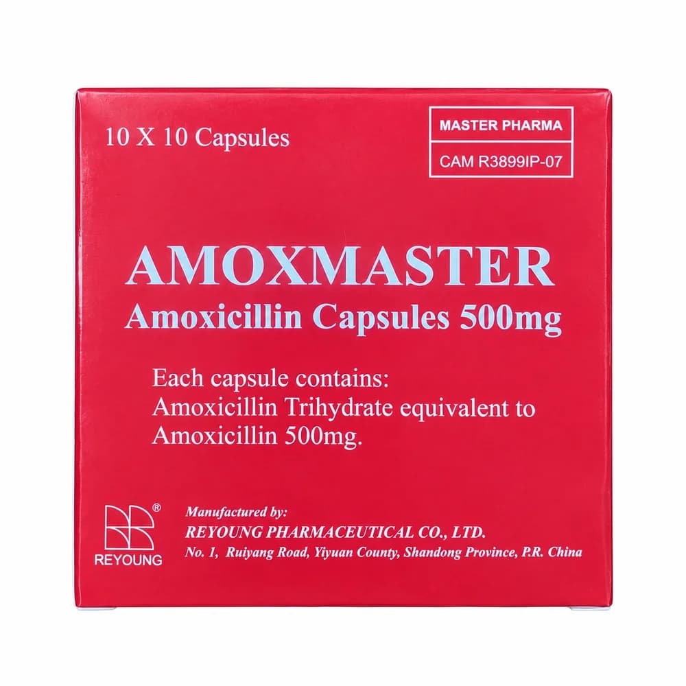 Amoxmaster 500 mg capsules