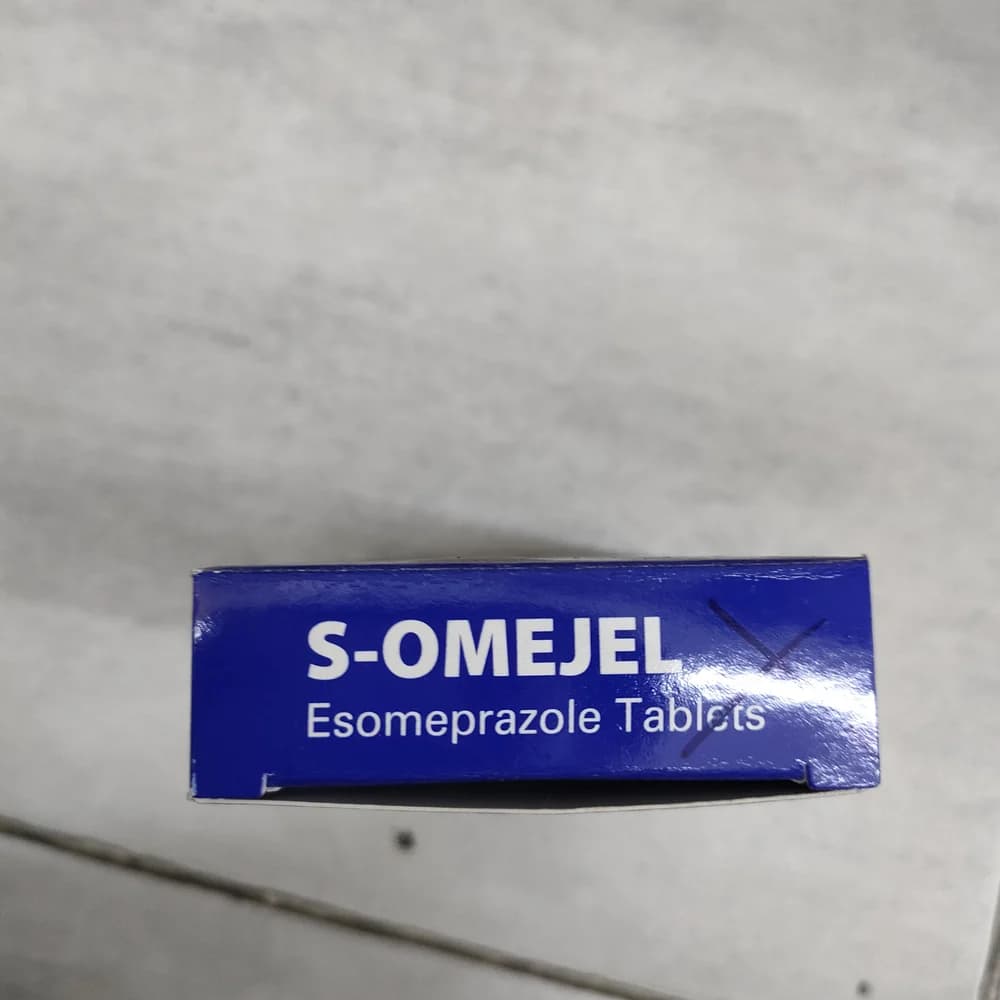 S-Omejel Esomeprazole magnesium USP equivalent to Esomeprazole 40 mg per enteric coated tablet