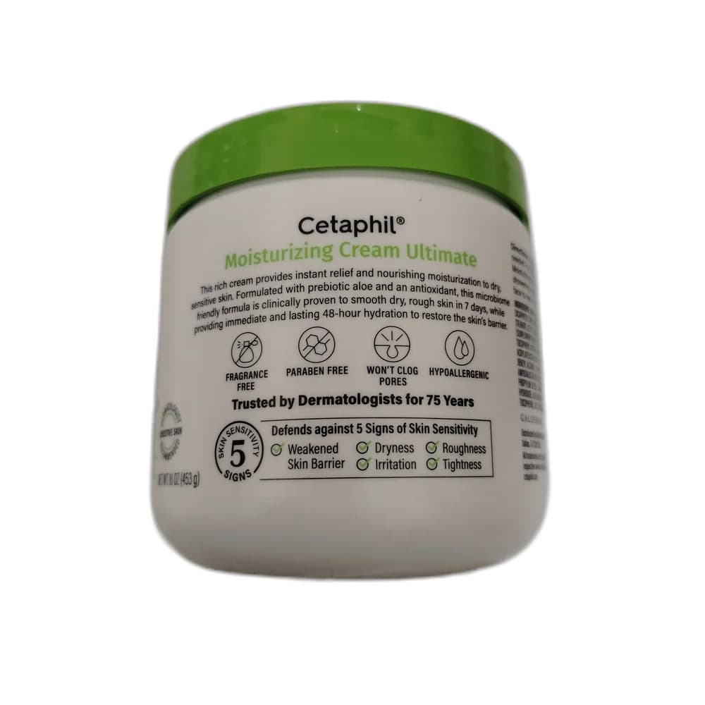 Cetaphil Moisturizing Cream Ultimate 16 oz (453 g)