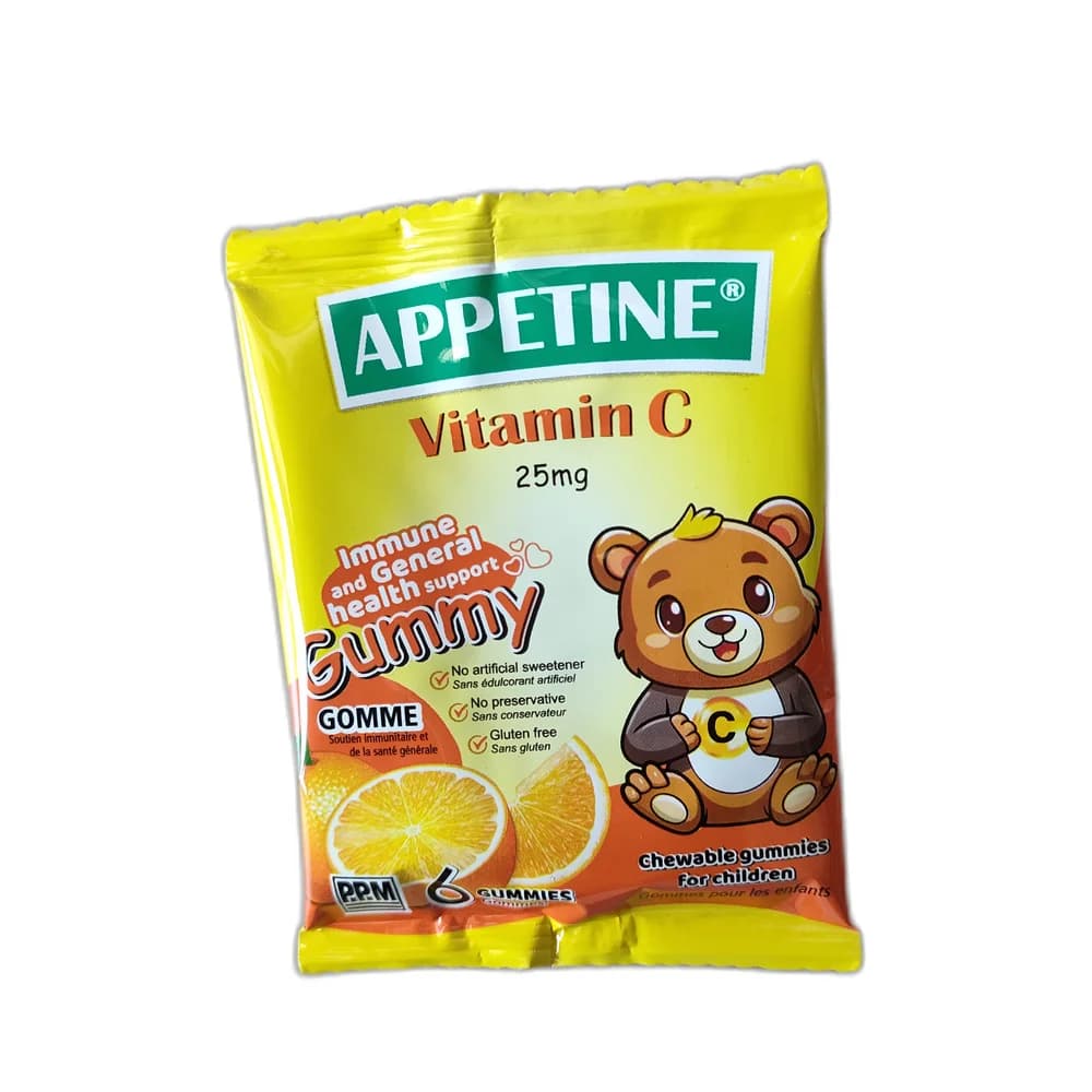 Appetine Vitamin C Gummy 25 mg
