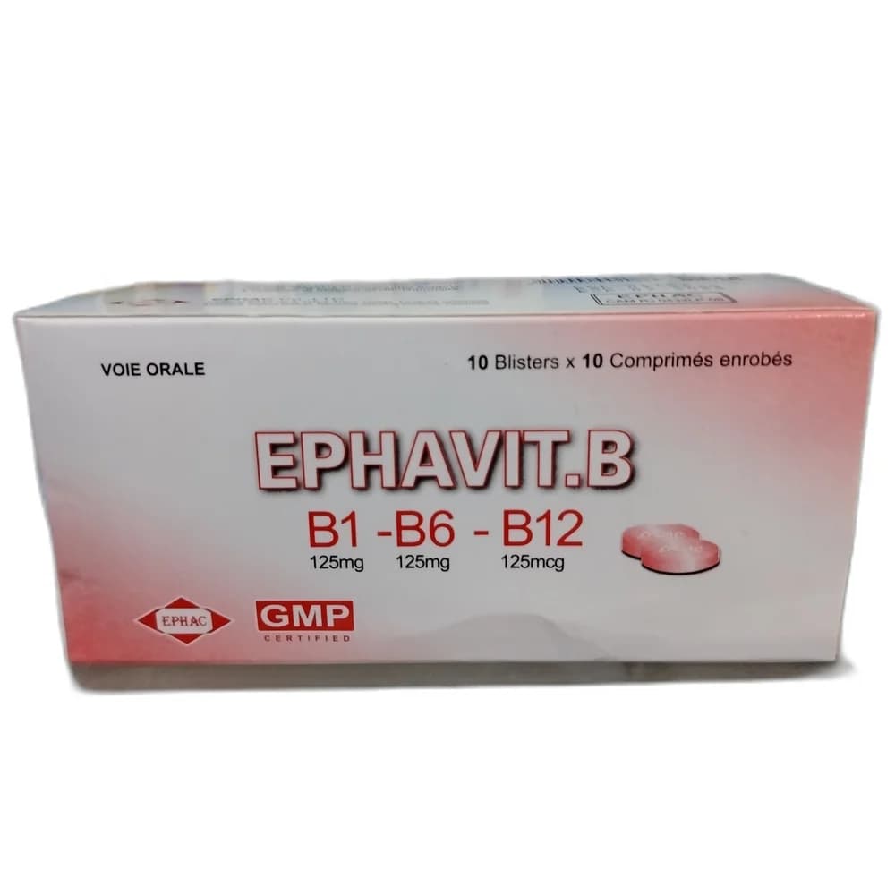 Ephavit.B 125 mg / 125 mg / 125 mcg
