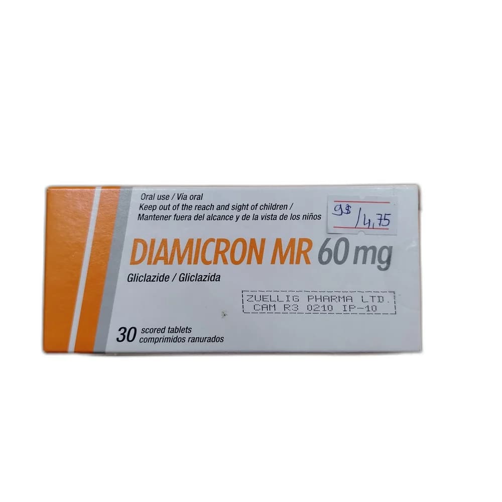 Diamicron MR 60 mg
