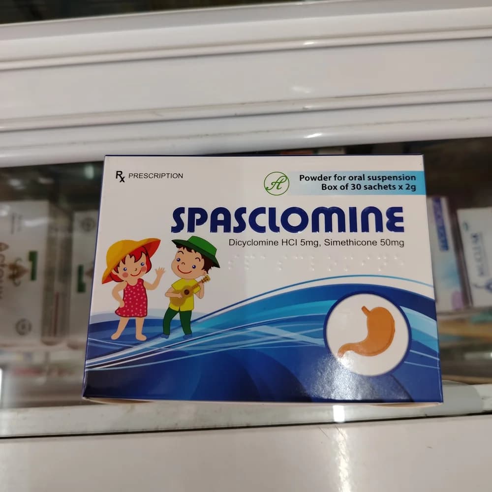 Spasclomine 5 mg / 50 mg
