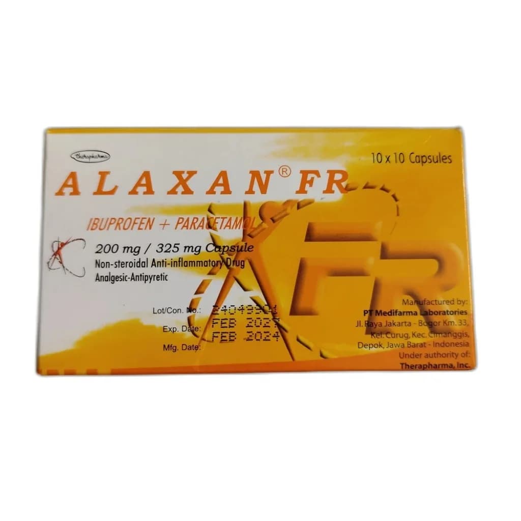 Alaxan FR 200 mg / 325 mg
