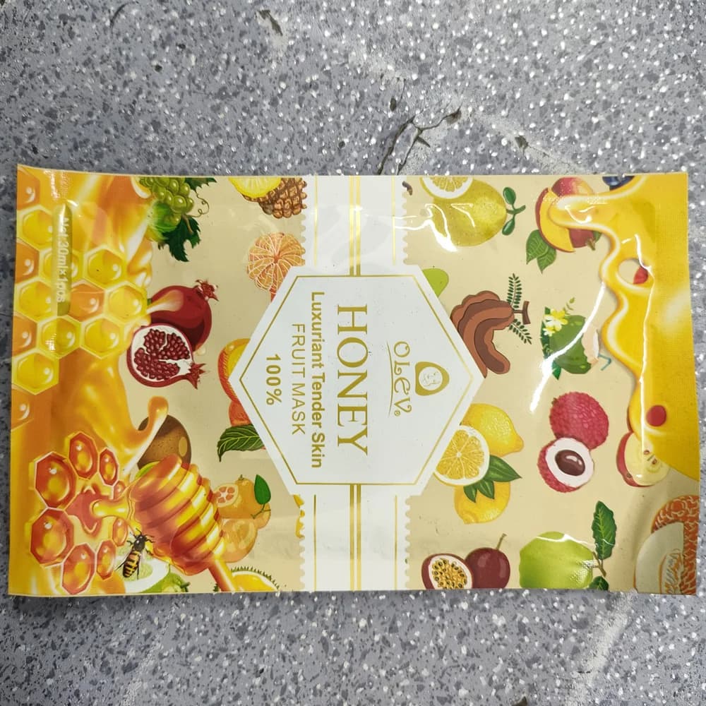 OLeV Honey Luxuriant Tender Skin Fruit Mask 30 mL per sheet