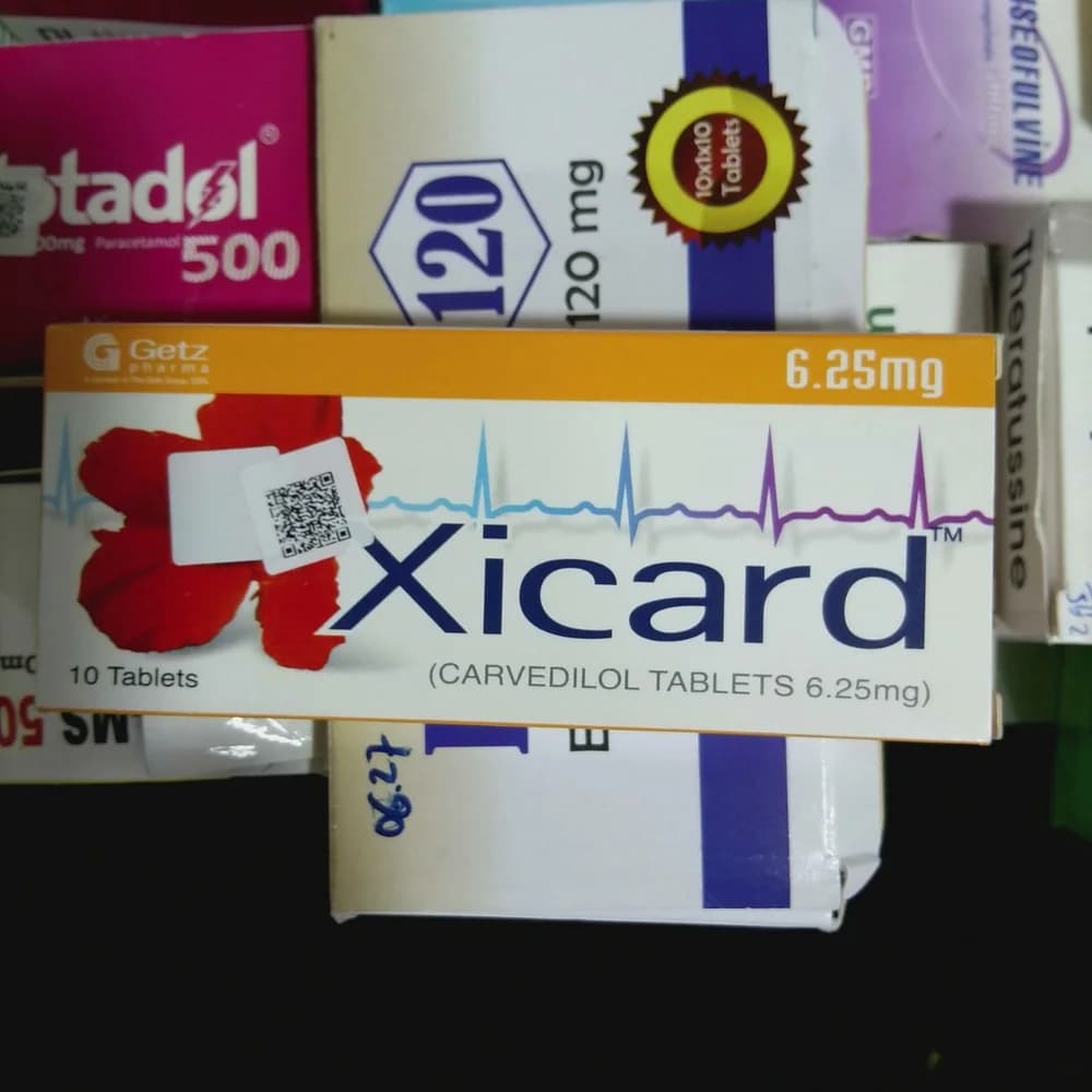 Xicard 6.25 mg tablets