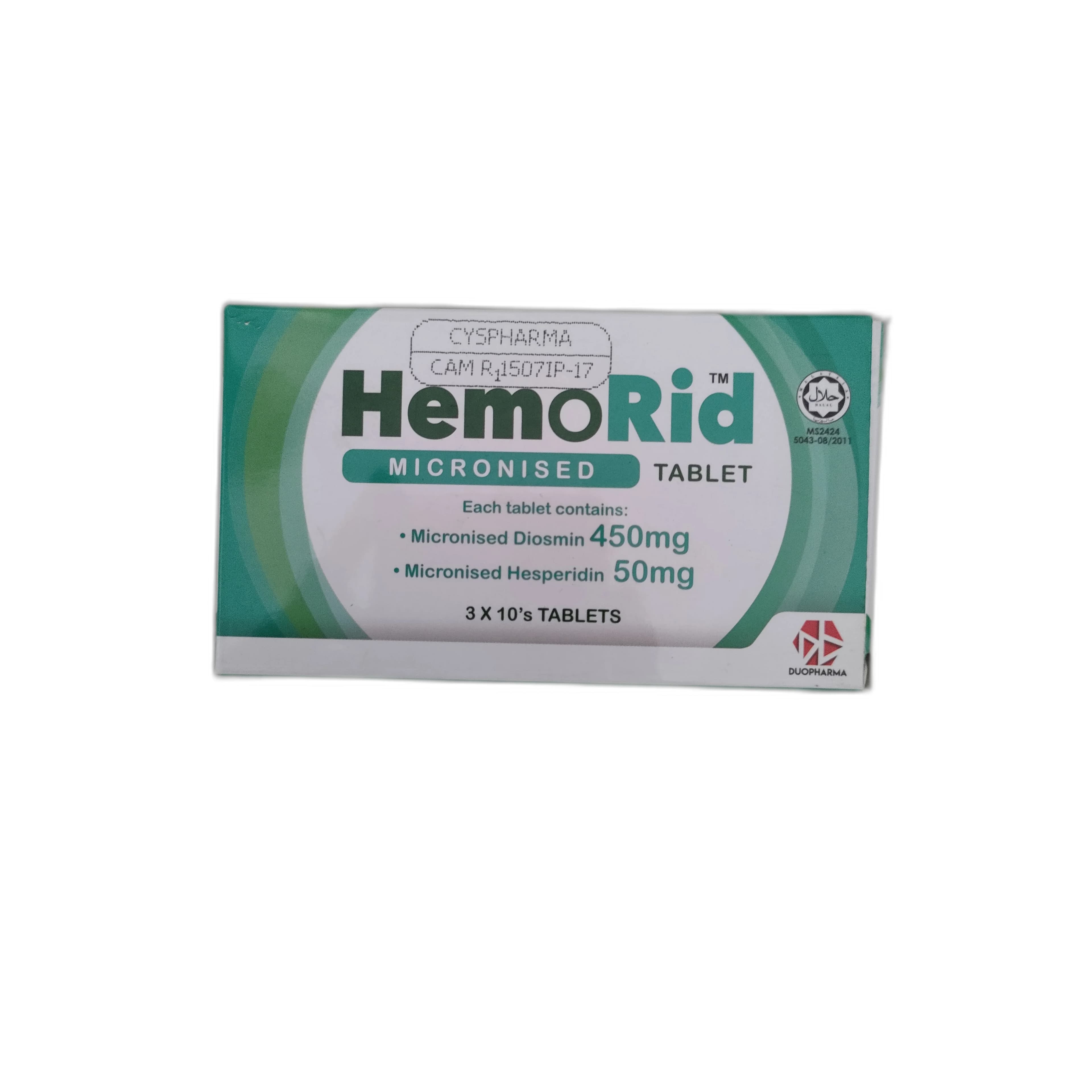 HemoRid 500 mg