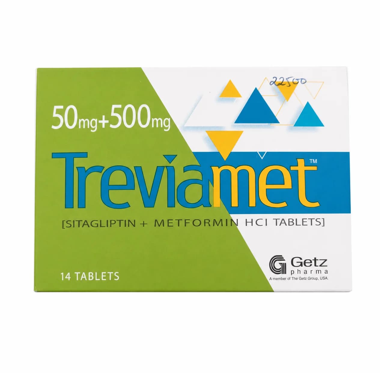 Treviamet 50 mg / 500 mg