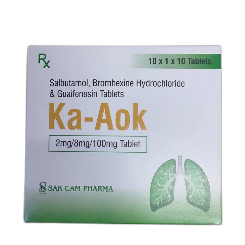 Ka-Aok 2 mg / 8 mg / 100 mg