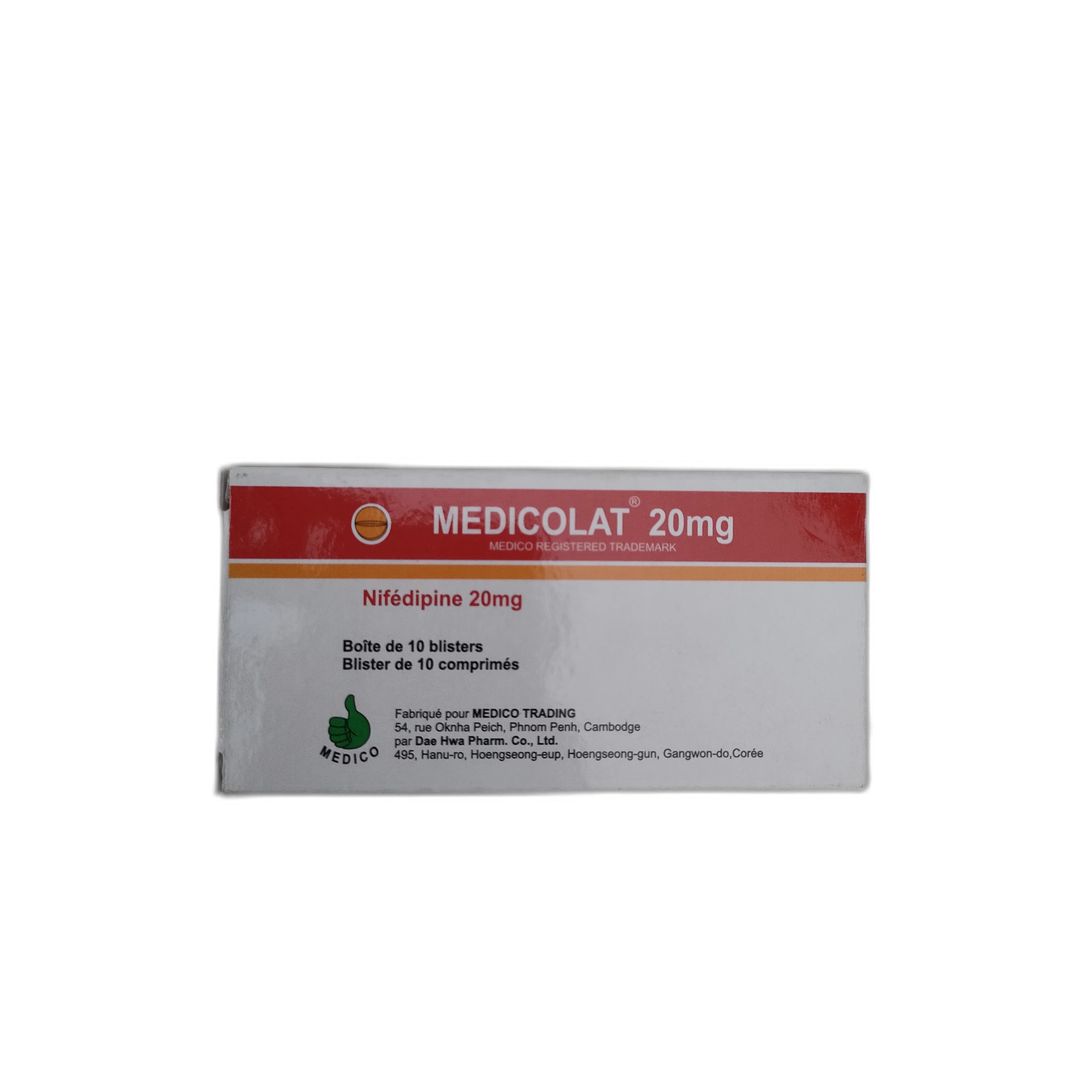MEDICOLAT 20 mg