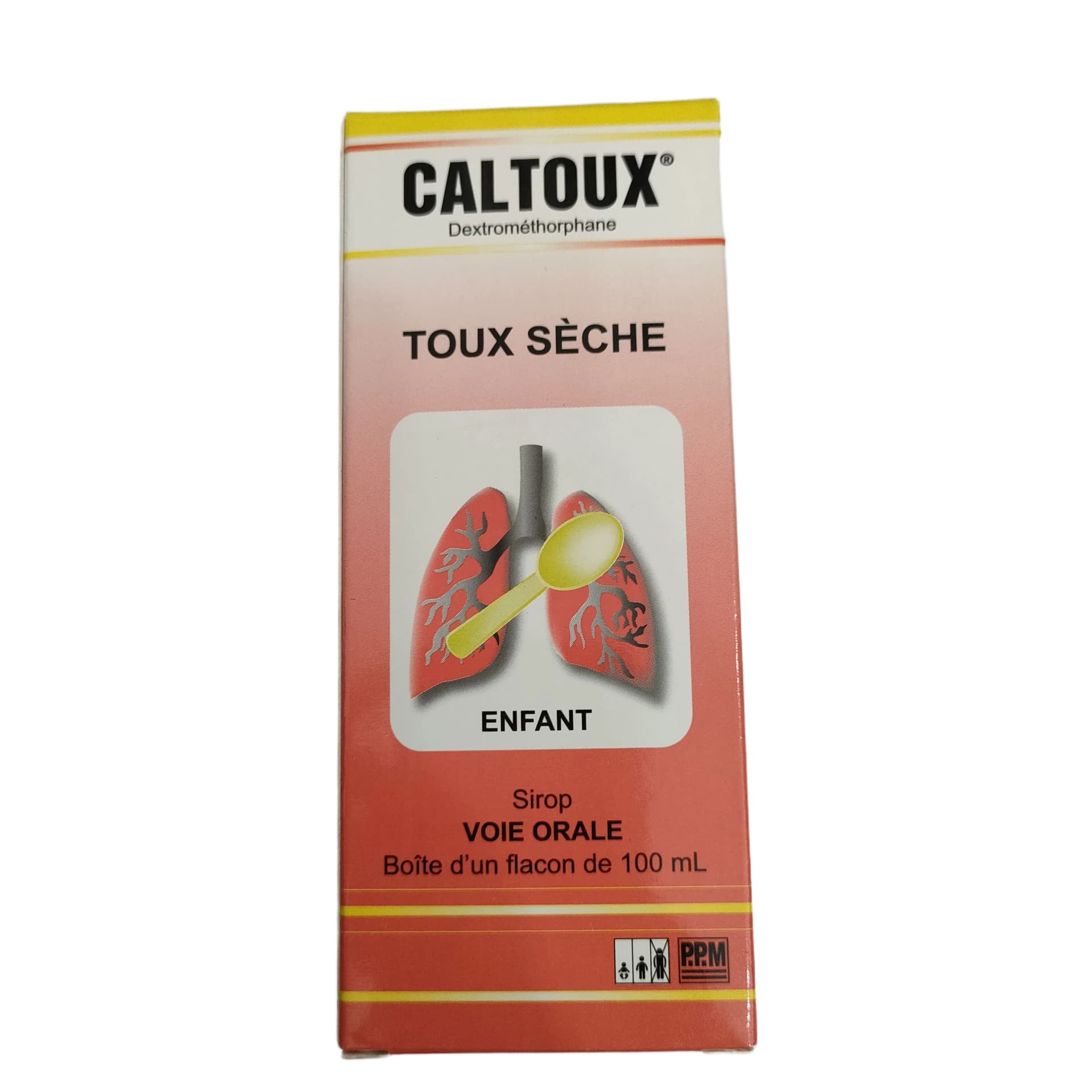 Caltoux Dextromethorphan Child Syrup 100mL