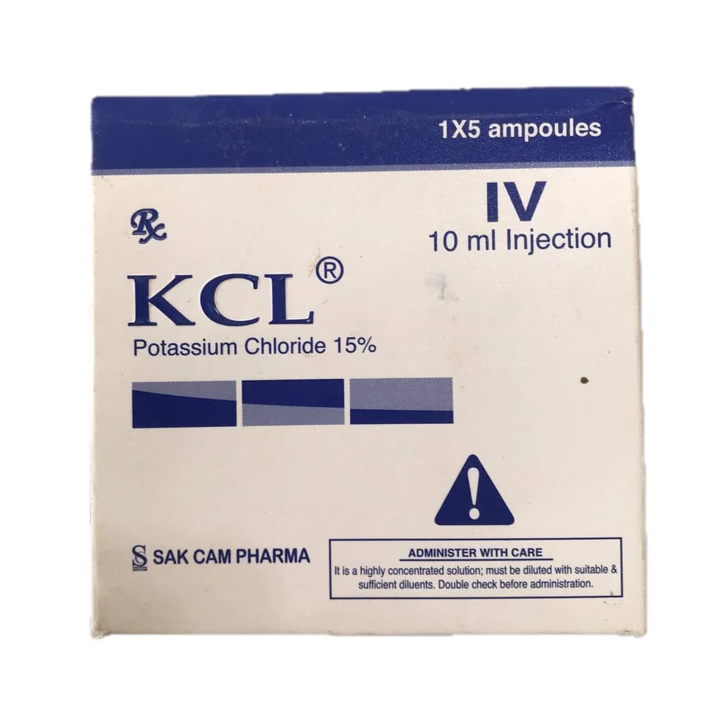 KCL 15% (150 mg/ml) (10 ml)