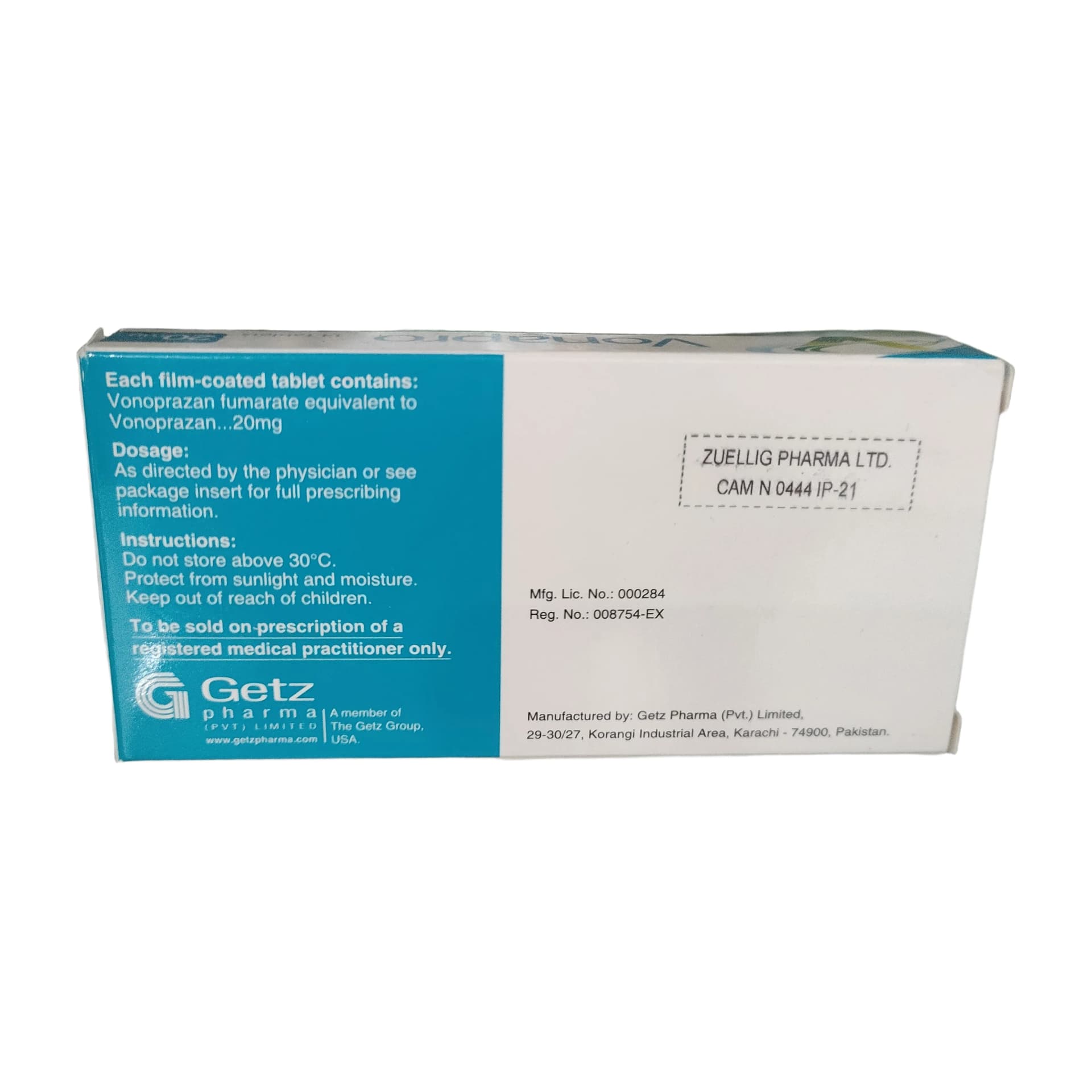 Vonapro 20mg