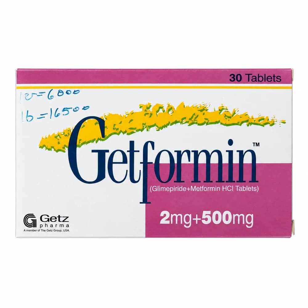 Getformin 2 mg / 500 mg