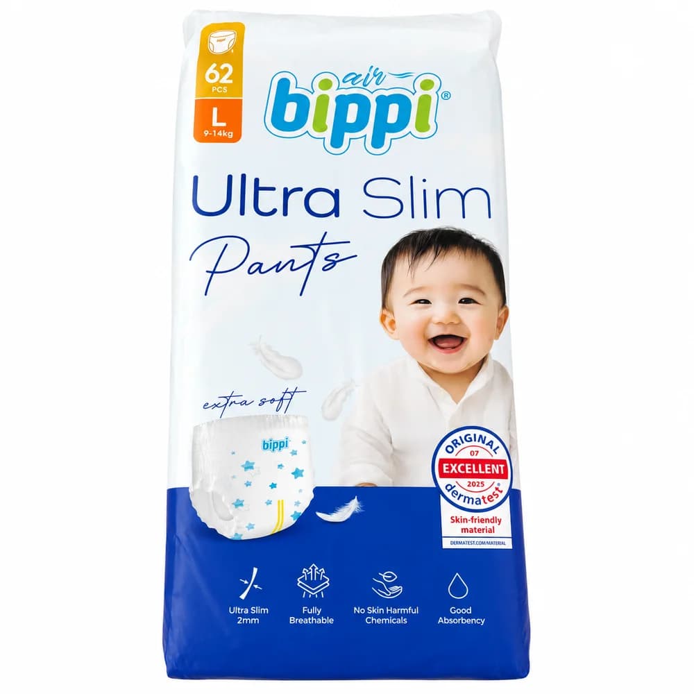 Bippi Air Ultra Slim Pants L L / 9–14 kg
