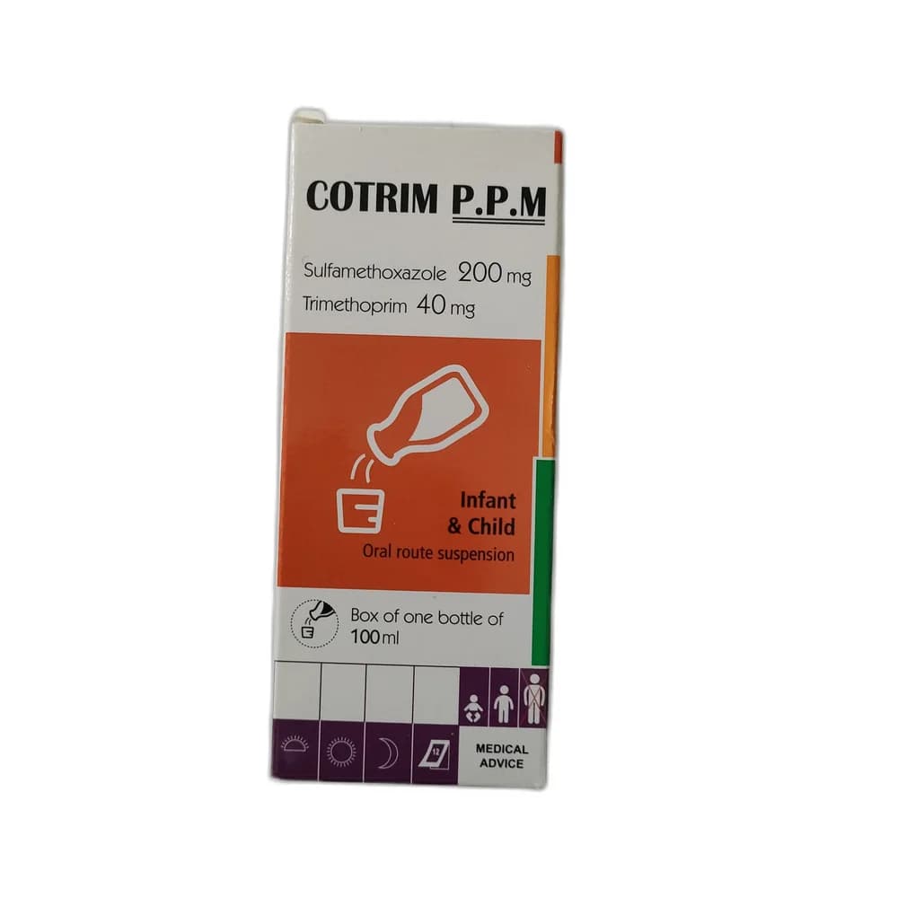 Cotrim P.P.M 200 mg / 40 mg per 5 mL