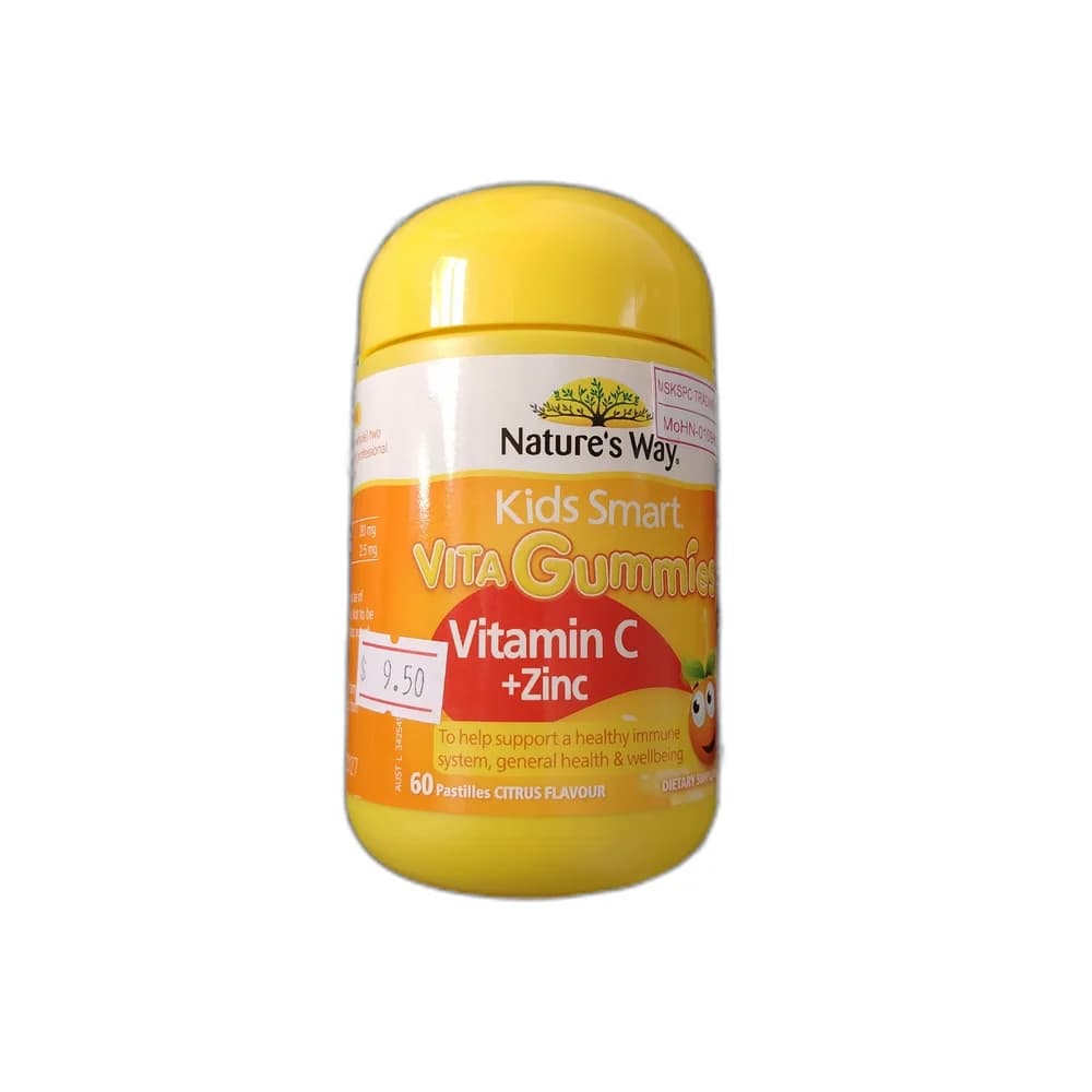 Nature's Way Vitamin C 30 mg / Zinc 2.5 mg per pastille