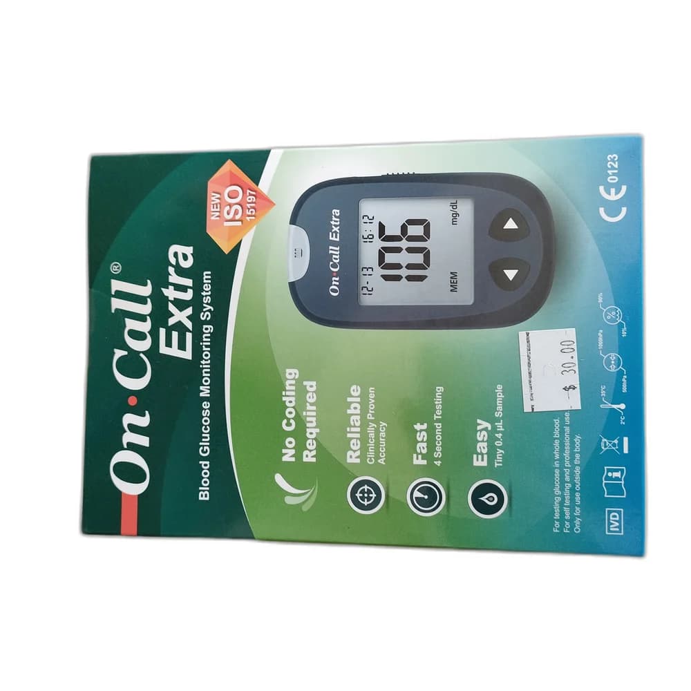 On Call Extra Blood Glucose Monitoring System Not available