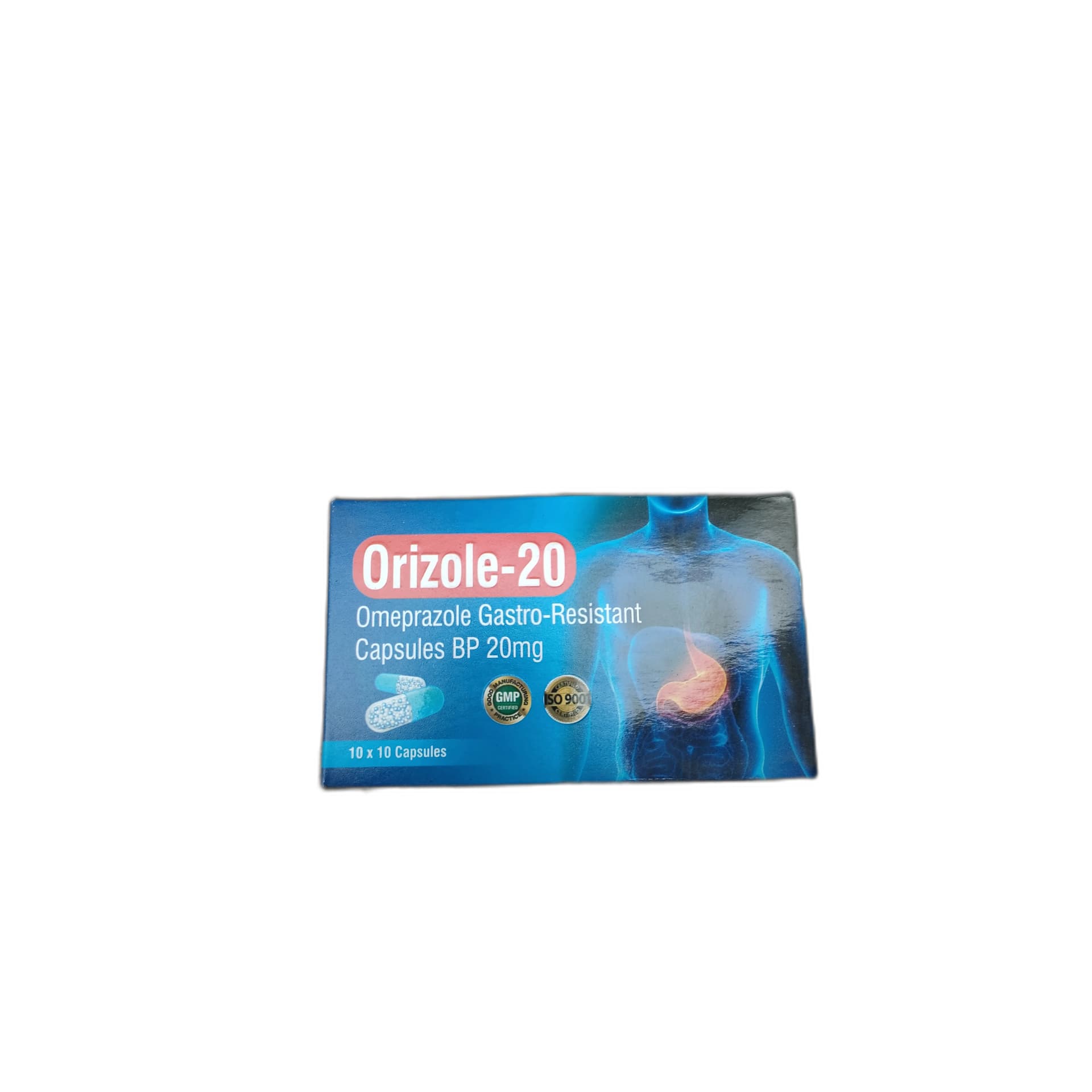 Orizole-20 Omeprazole 20mg Capsules 20 mg