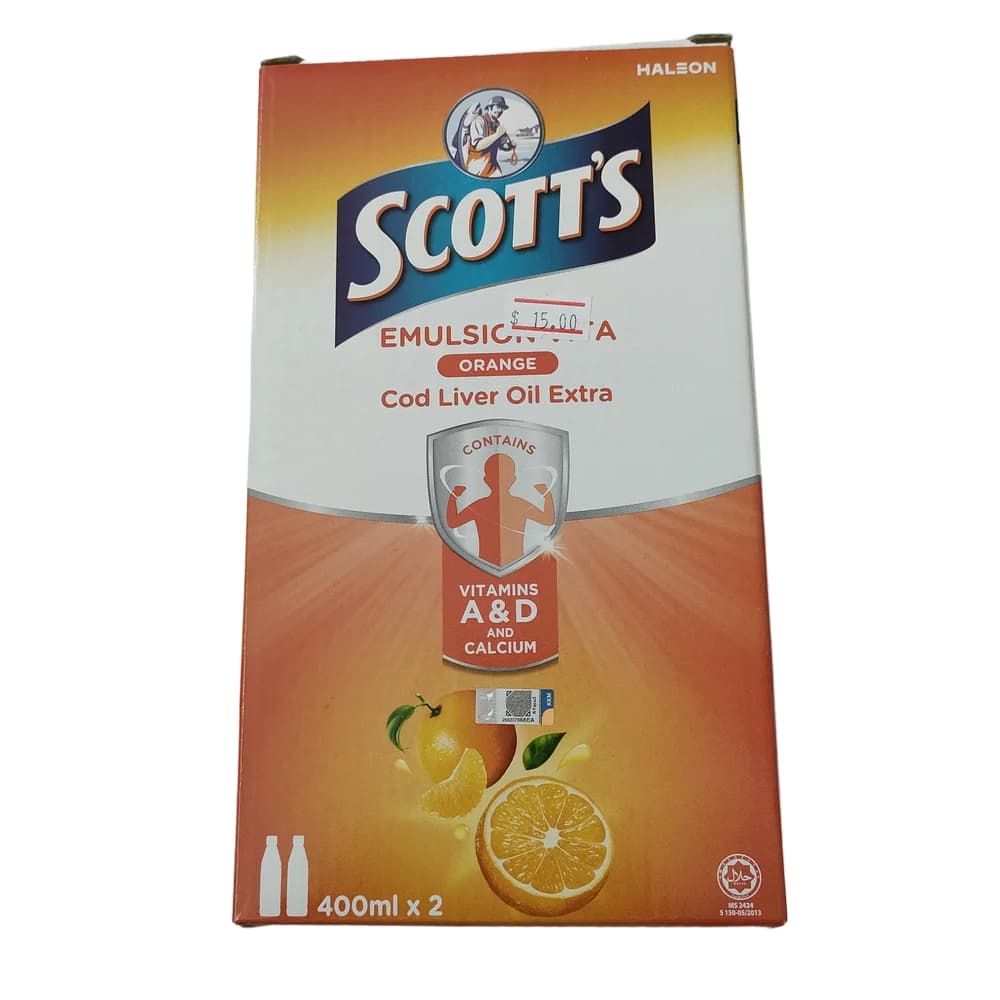 Scott's Emulsion Orange