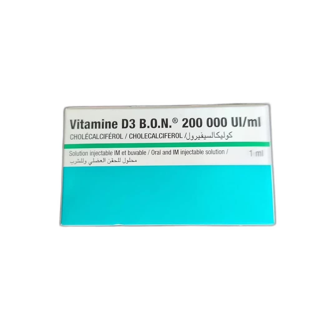 Vitamine D3 B.O.N. 200,000 IU/1ml