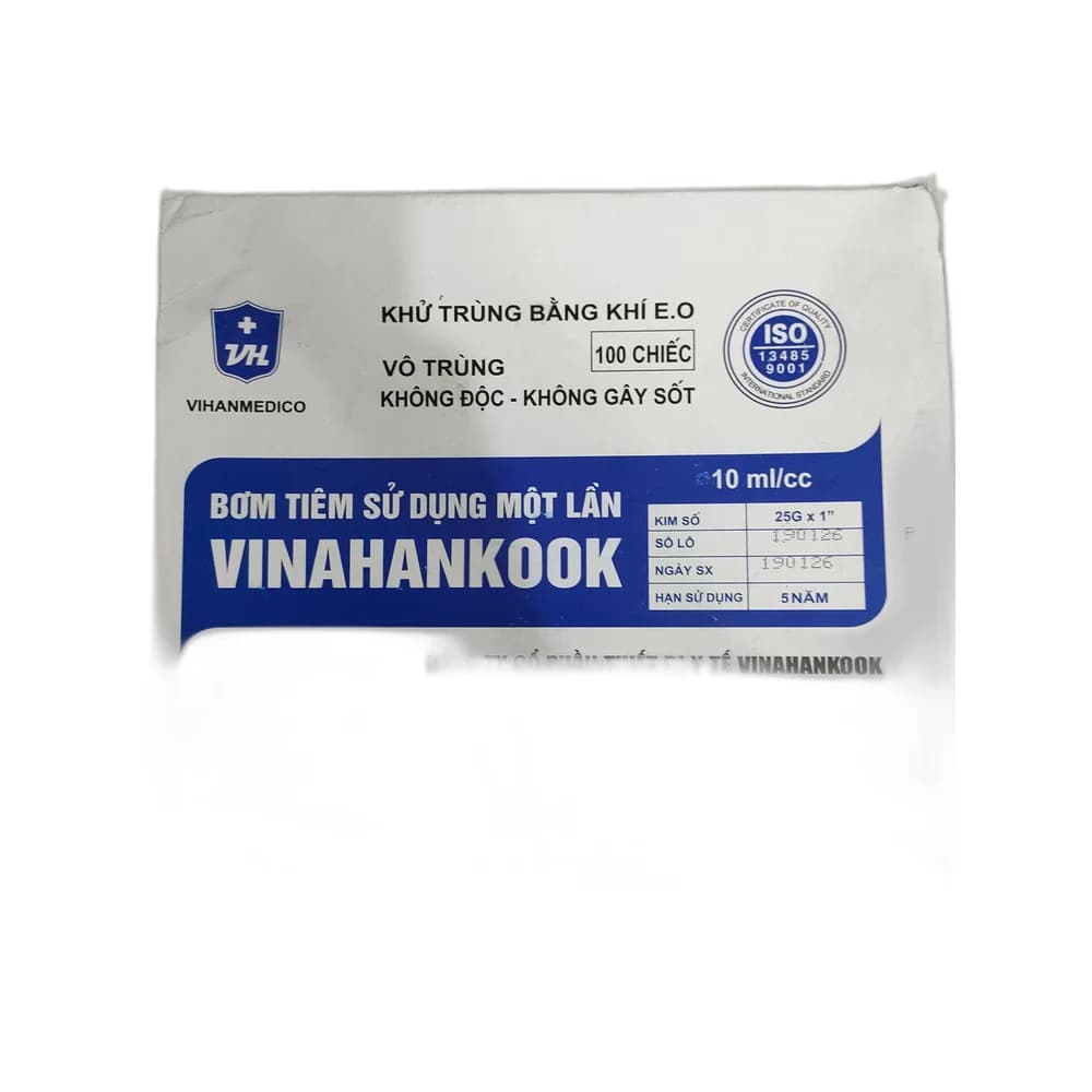 Vinahankook Disposable Syringe 10ml 10 ml