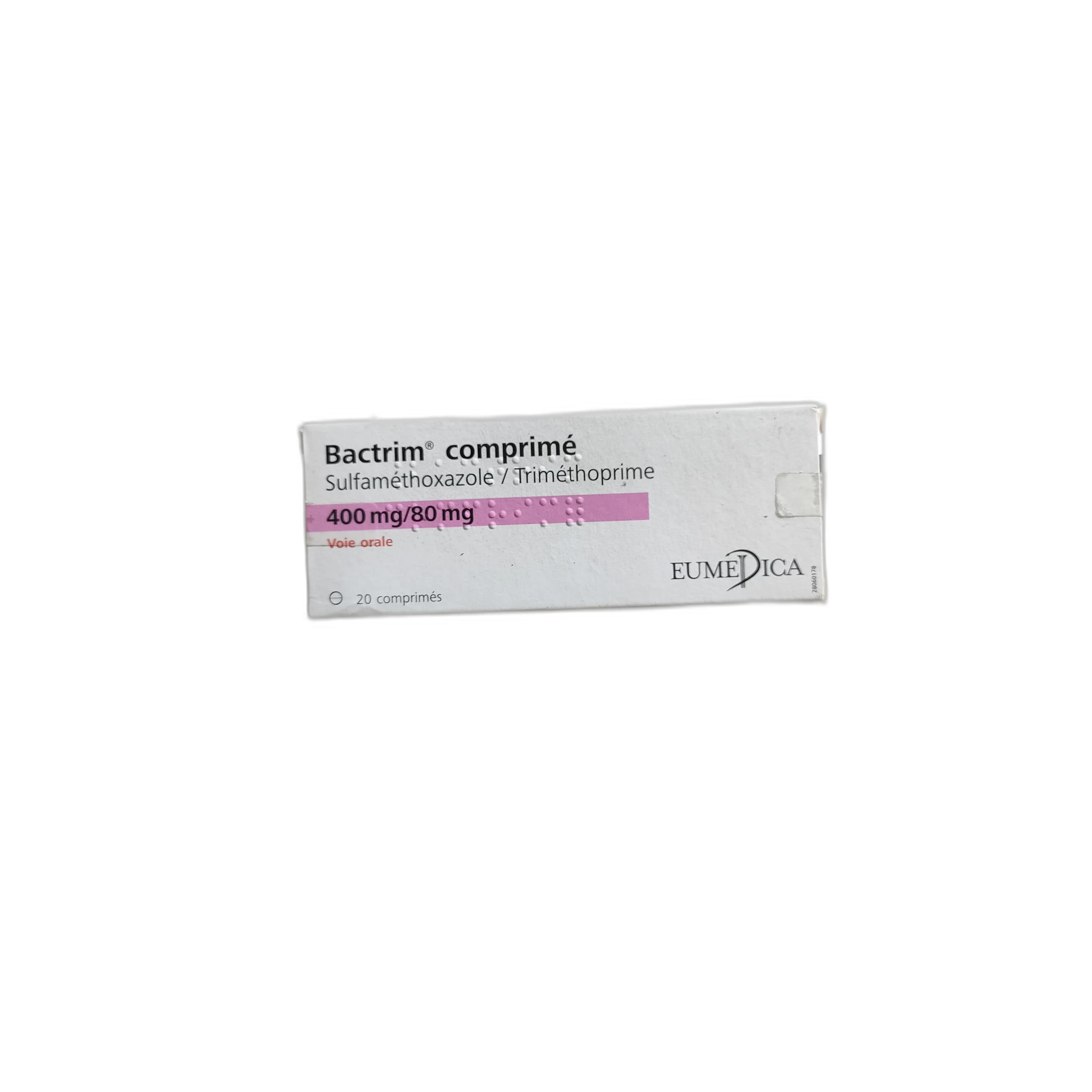 Bactrim comprimé 400 mg/80 mg