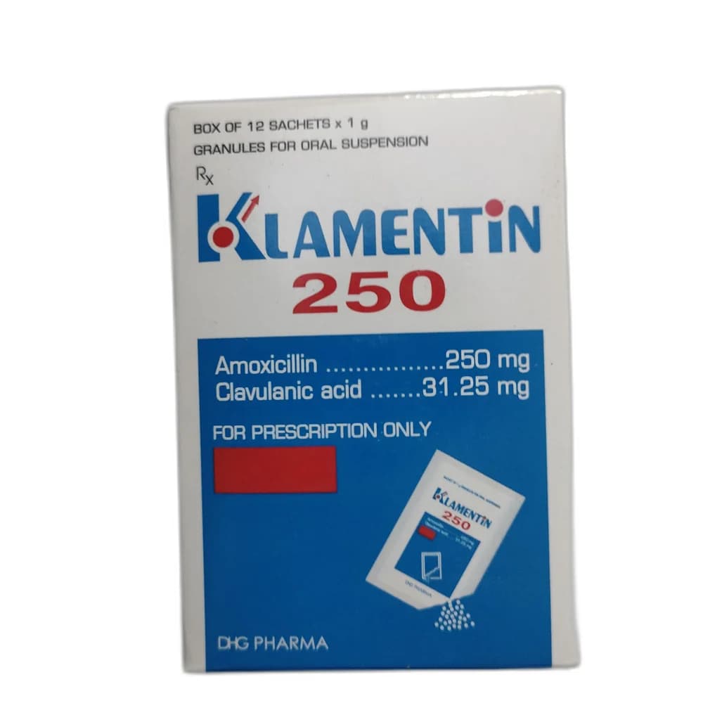 Klamentin 250 mg / 31.25 mg