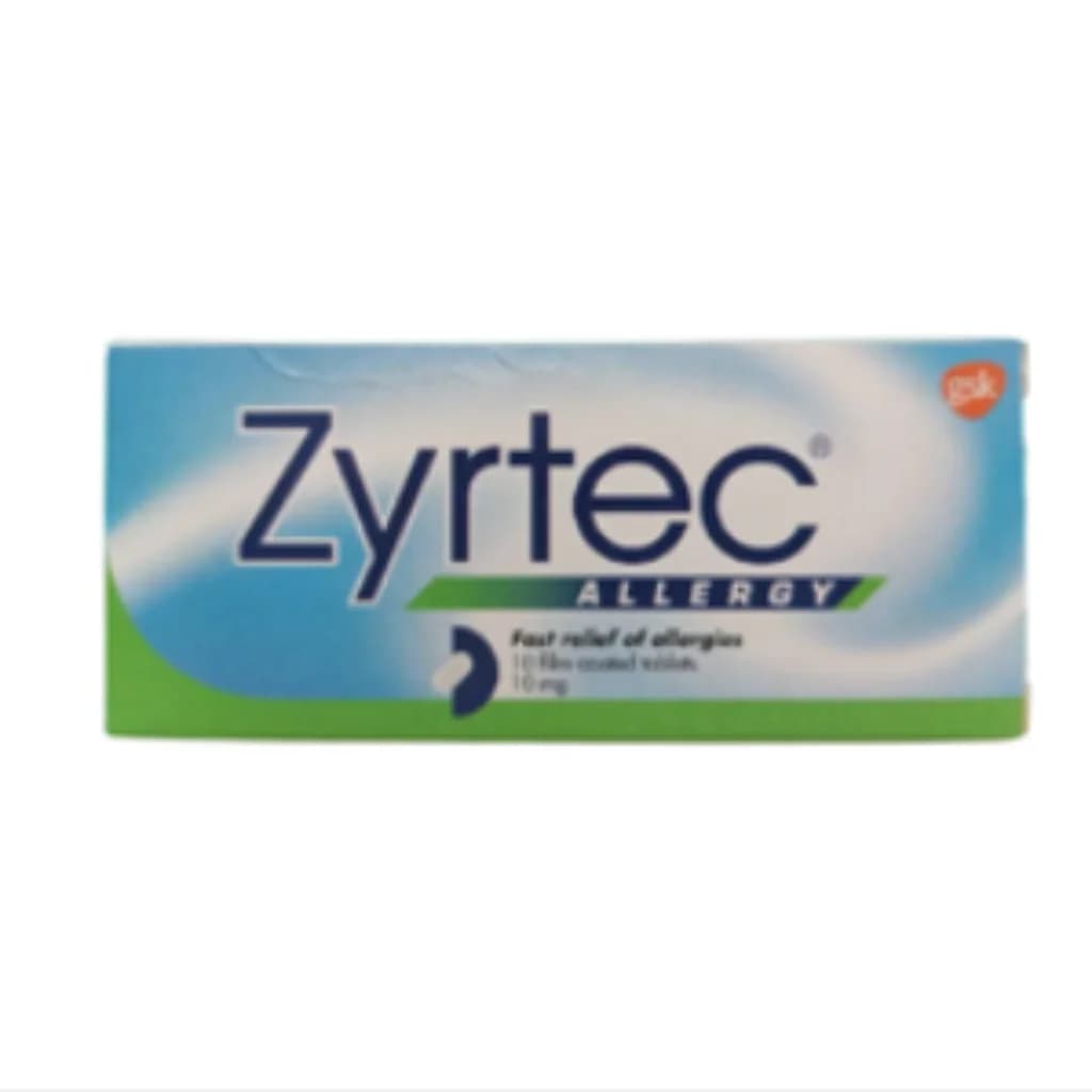 Zyrtec 10mg Tablet (Cetirizine) 10mg