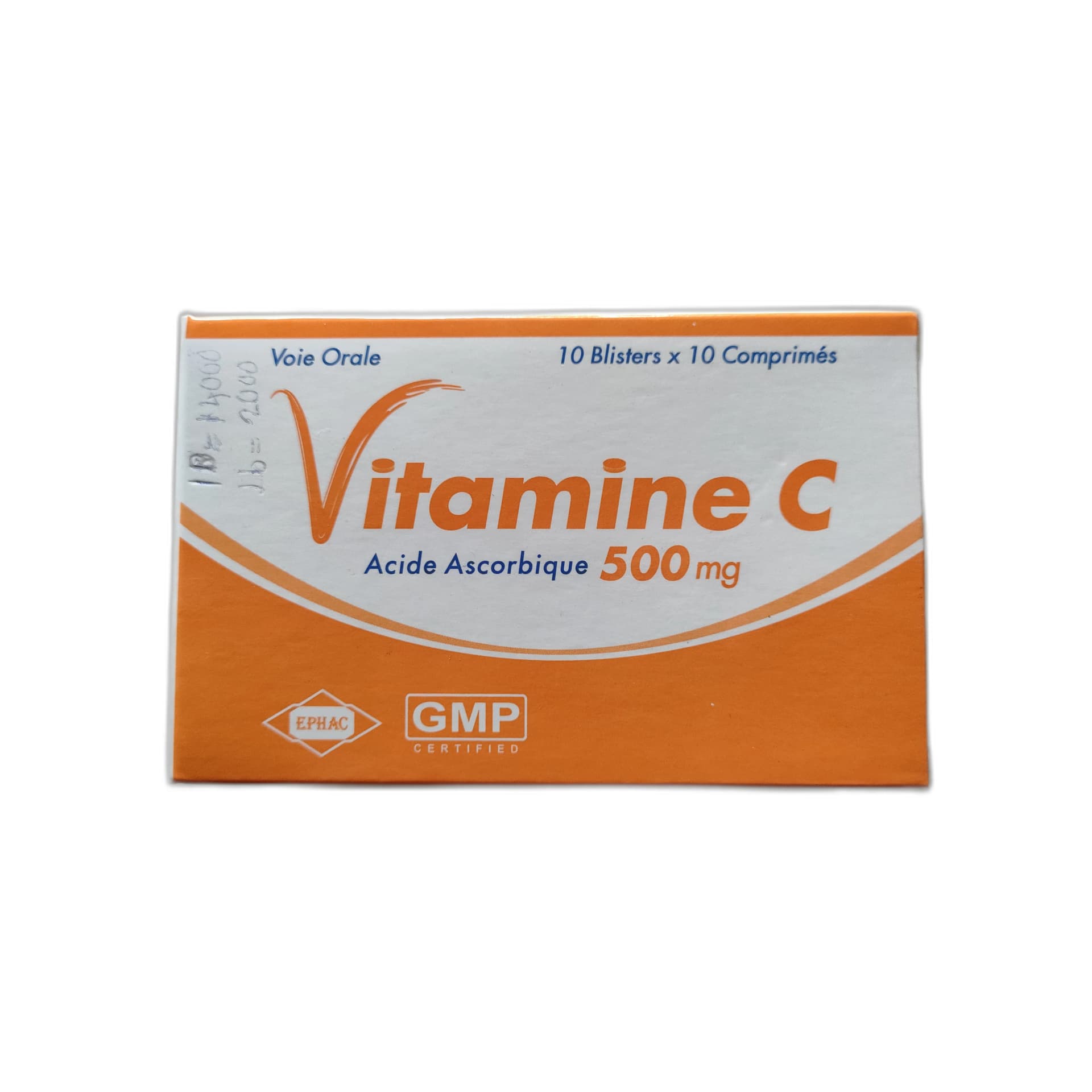 Vitamine C Acide Ascorbique 500 mg