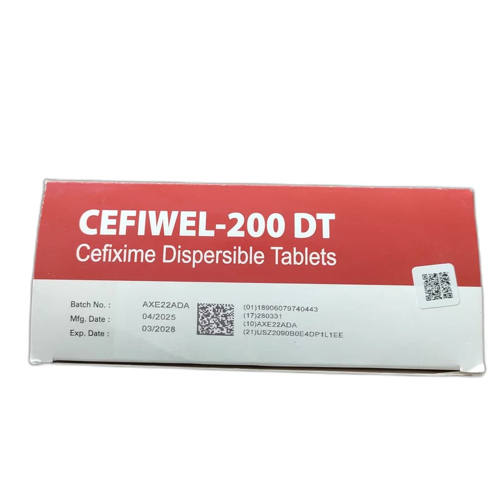 Cefiwel-200 DT 200 mg