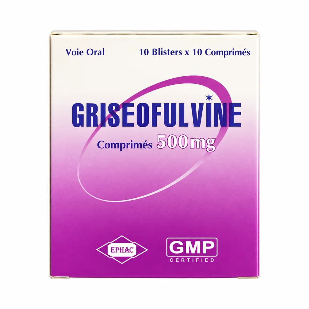 Griseofulvine EPHAC 500 mg