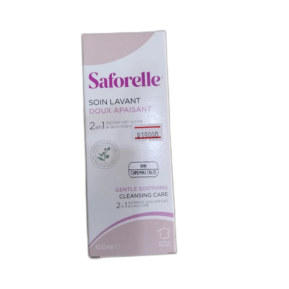 Saforelle Soin Lavant Doux Apaisant 100 mL