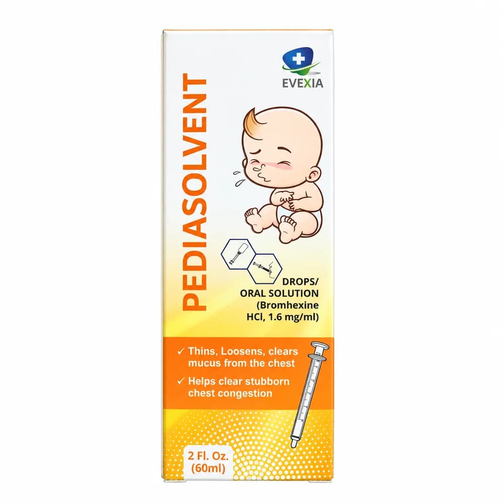 Pediasolvent Bromhexine hydrochloride 1.6 mg/ml