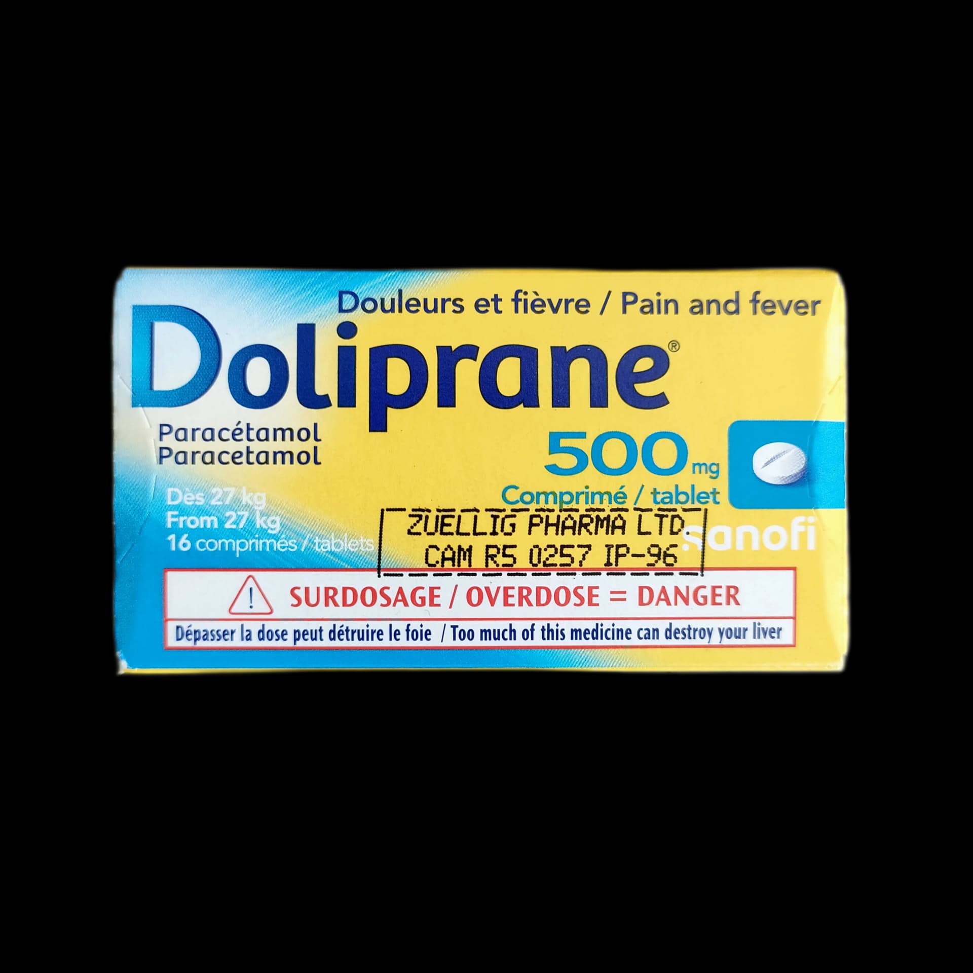Doliprane 500mg 500mg