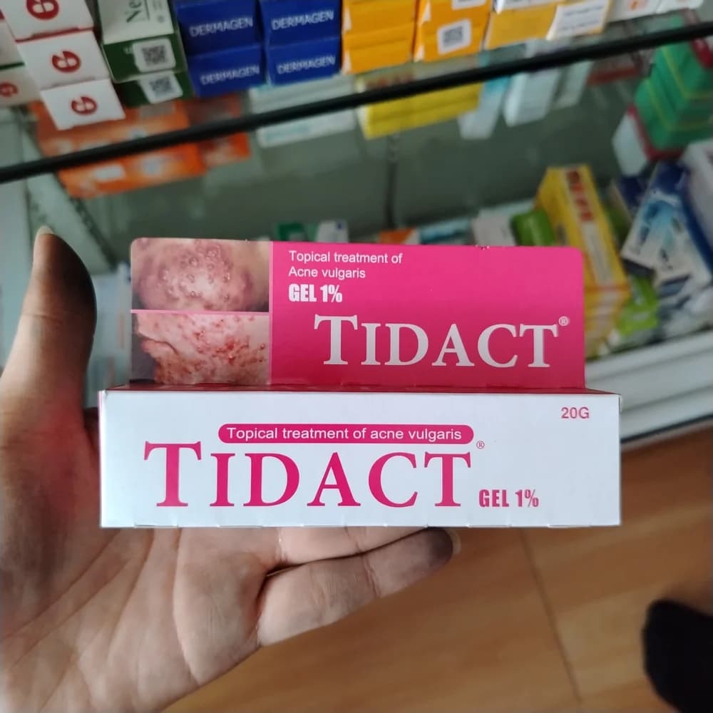 TIDACT Gel Clindamycin phosphate 11.9 mg/g, equivalent to clindamycin 10 mg/g (1% w/w)