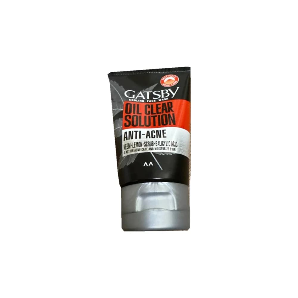 GATSBY Cooling Face Wash Oil Clear Solution Anti-Acne