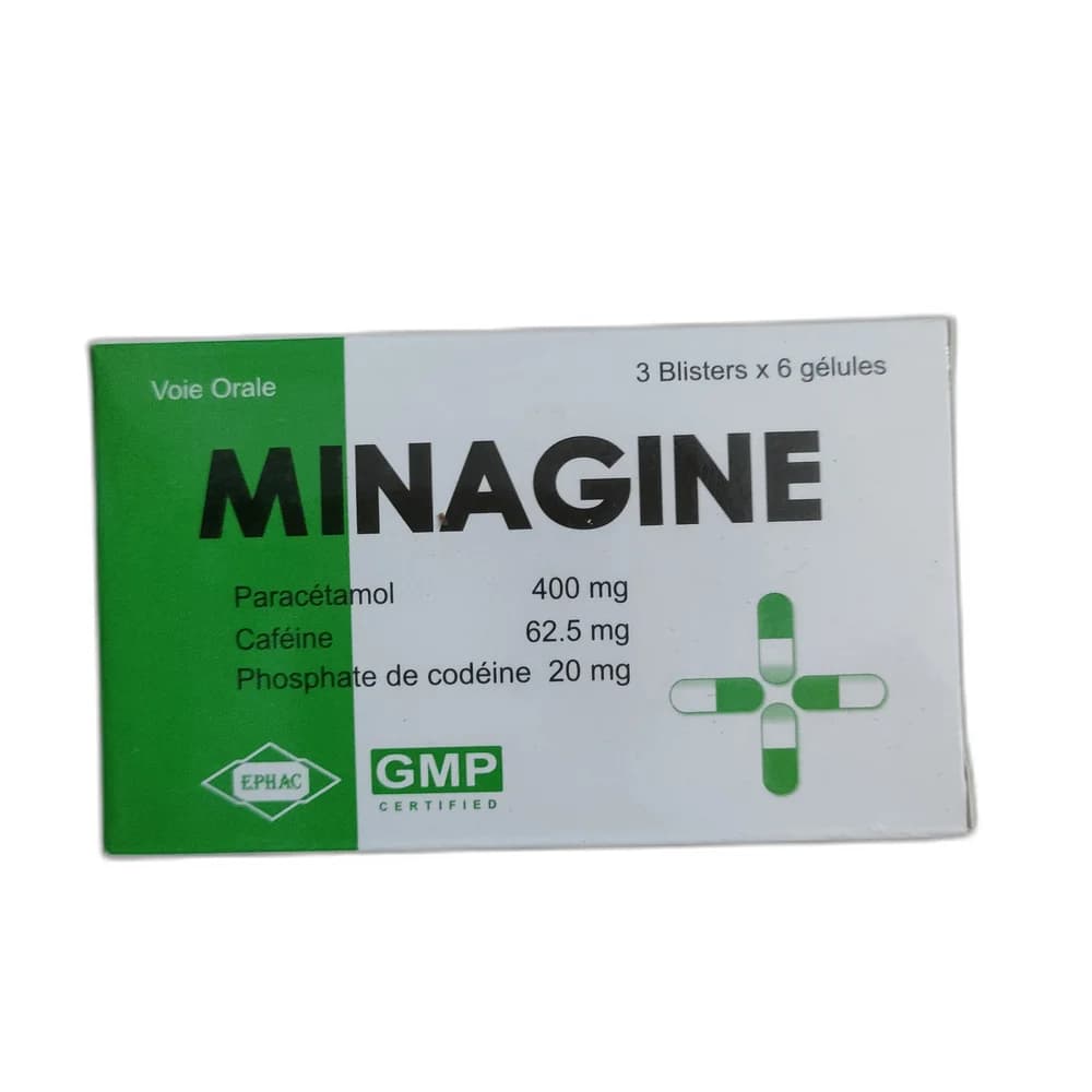 Minagine 400 mg / 62.5 mg / 20 mg