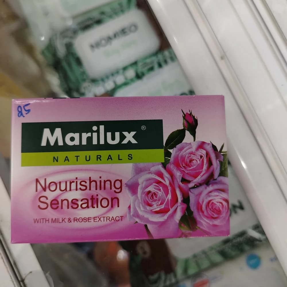 Marilux Naturals Nourishing Sensation Soap Milk & Rose Extract 80 g