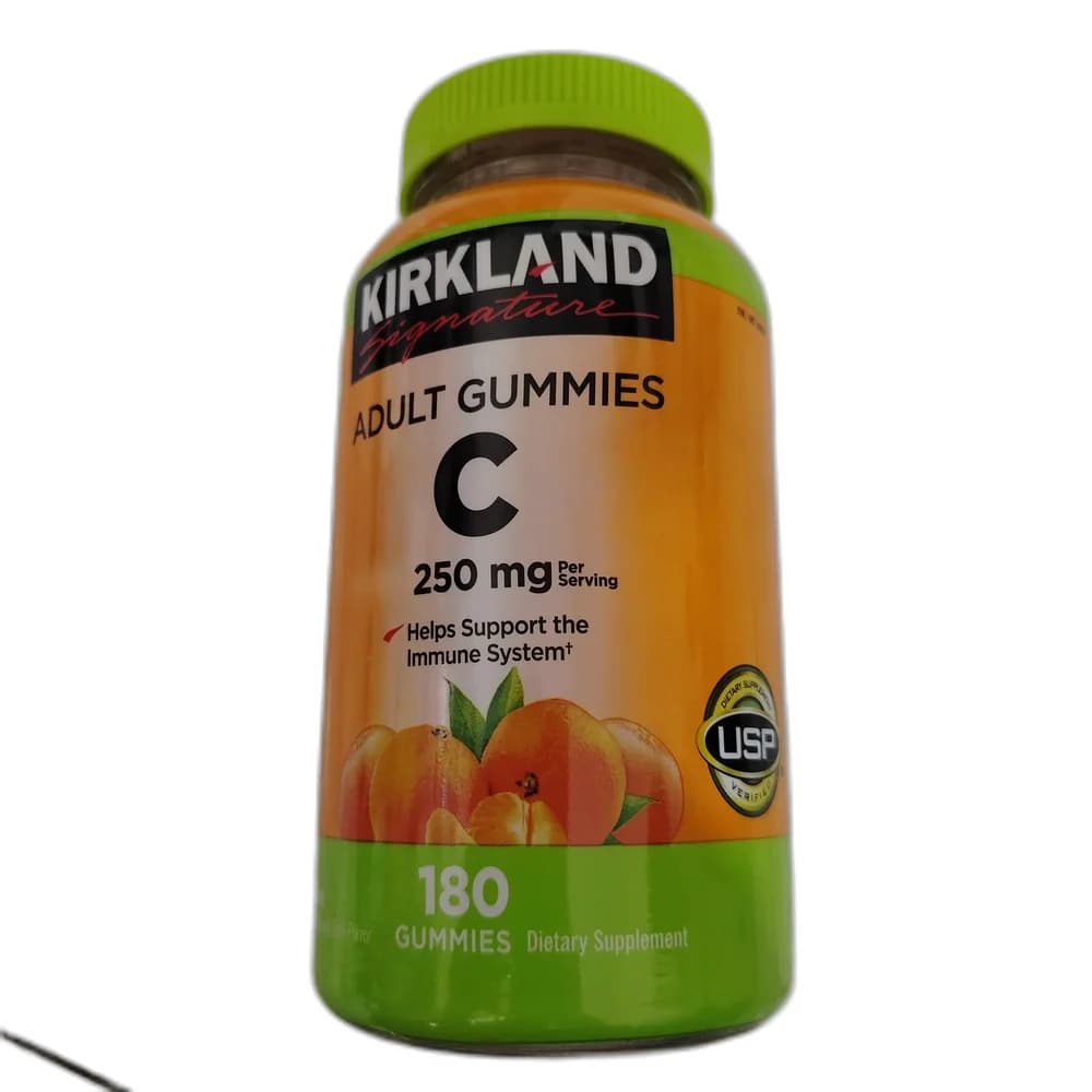 Kirkland Signature Adult Gummies Vitamin C 250 mg